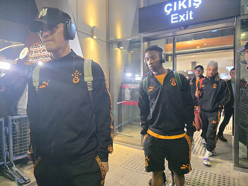 Galatasaray Trabzonspor derbisi için Trabzon'da-2