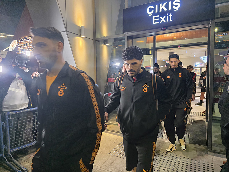 Galatasaray Trabzonspor derbisi için Trabzon'da-3