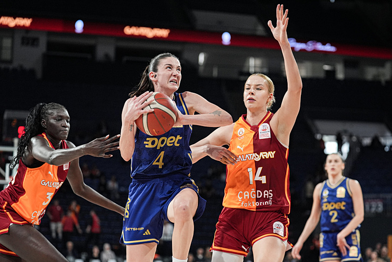 Kadınlar basketbolda şampiyon Kanarya! Galatasaray Çağdaş Faktoring - Fenerbahçe Opet: 76-87 | MAÇ SONUCU-2