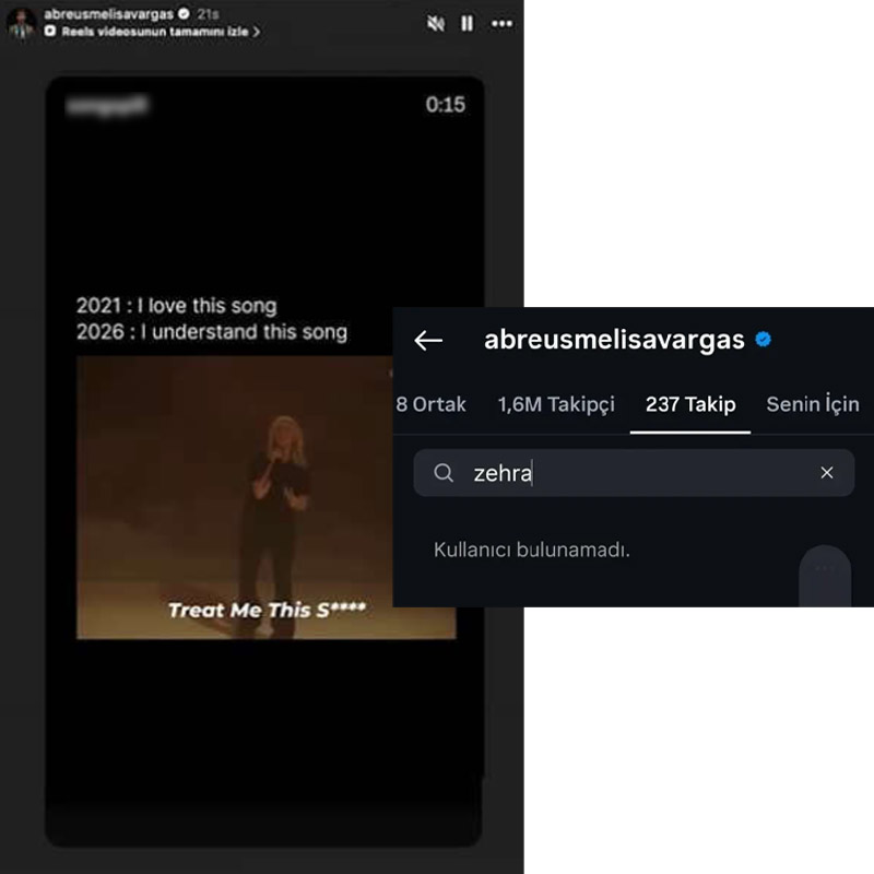 Melissa Vargas ve Zehra Güneş küstü mü? Filenin Sultanları'nda şarkılı gönderme-3