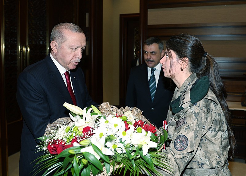 Başkan Erdoğan'dan "Polis Teşkilatı" kabulü: İçişleri Bakanı Mustafa Çiftçi ile beraberindeki heyeti ağırladı-3