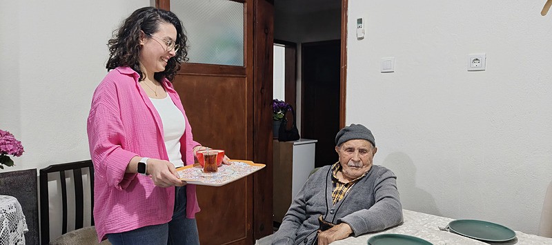 102. yaşını kutlayan Mustafa Tok'tan hayat tavsiyesi: Çok çalışmak, helal lokma yemek ve aileye sahip çıkmak-5