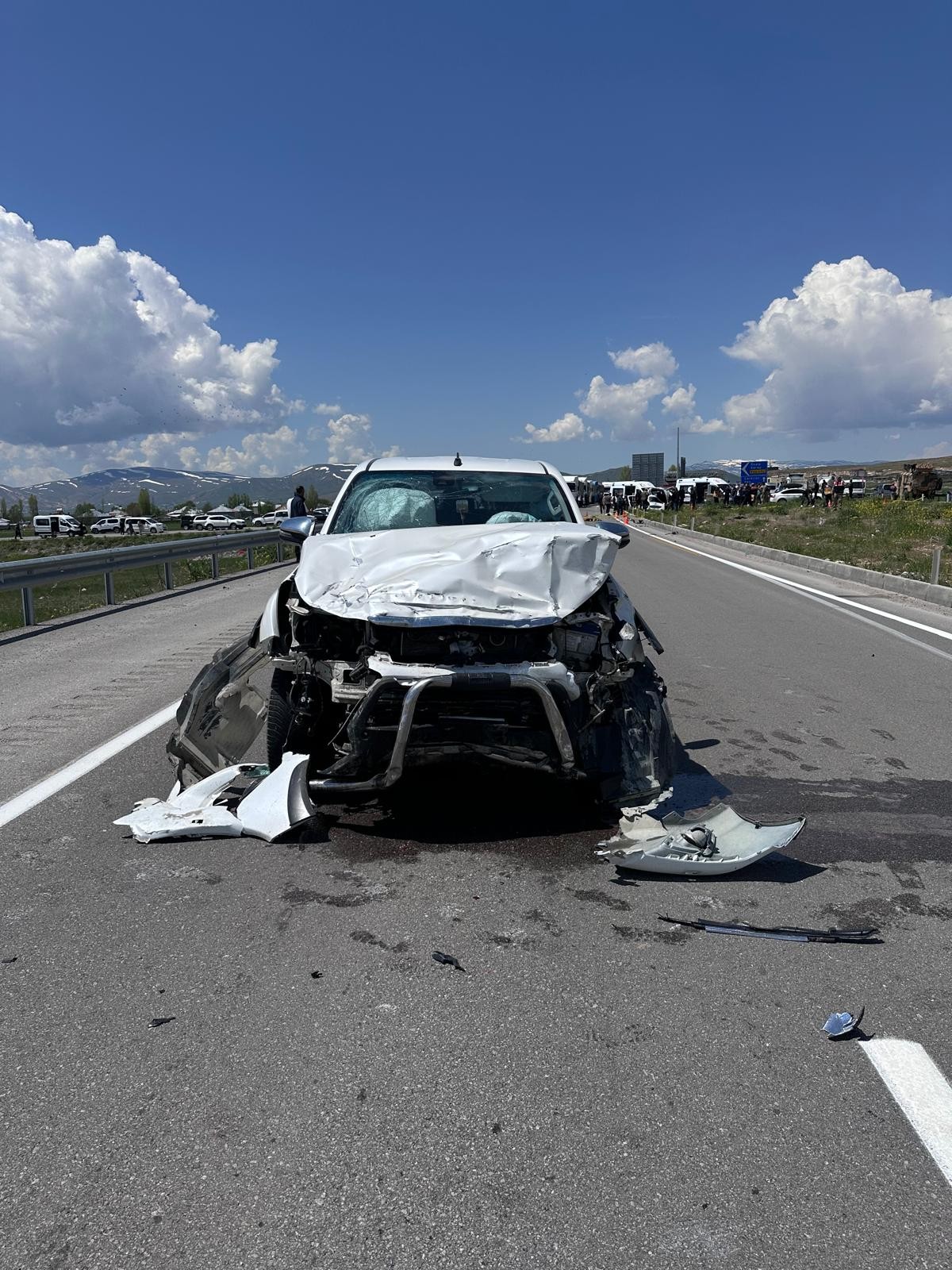 Kazada 4 kişi hayatını kaybetti. (Haberde yer alan fotoğraflar AA'dan alınmıştır.)