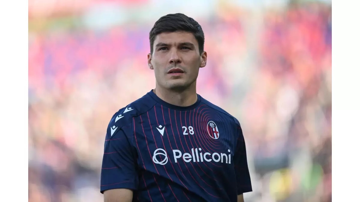 Nicolò Cambiaghi Bologna'da forma giyiyor