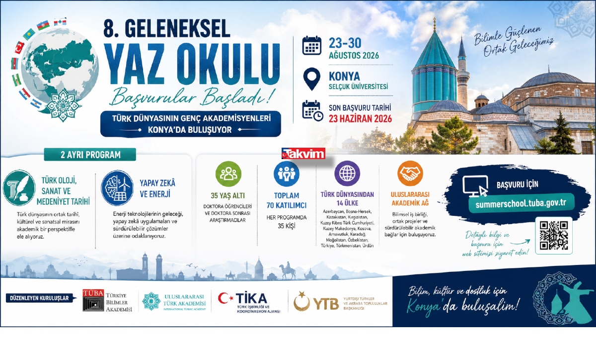14 farklı ülkeden 35 yaş altındaki doktora öğrencileri ve doktora sonrası araştırmacılar arasından toplam 35 katılımcı kabul edilecek.