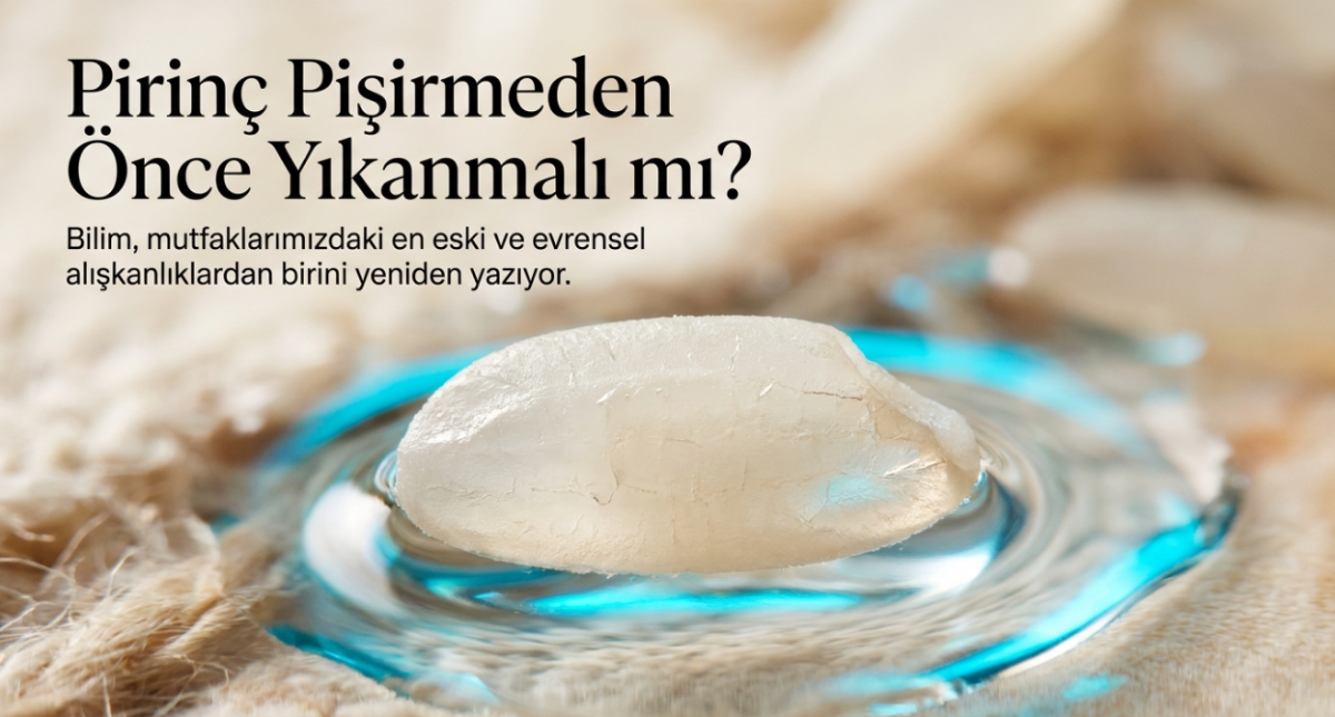 Yıkama işlemi, pirincin yüzeyindeki bazı kalıntıları azaltmaya yardımcı olabiliyor. (Haberde yer alan görseller takvim.com.tr grafik servisine aittir) 