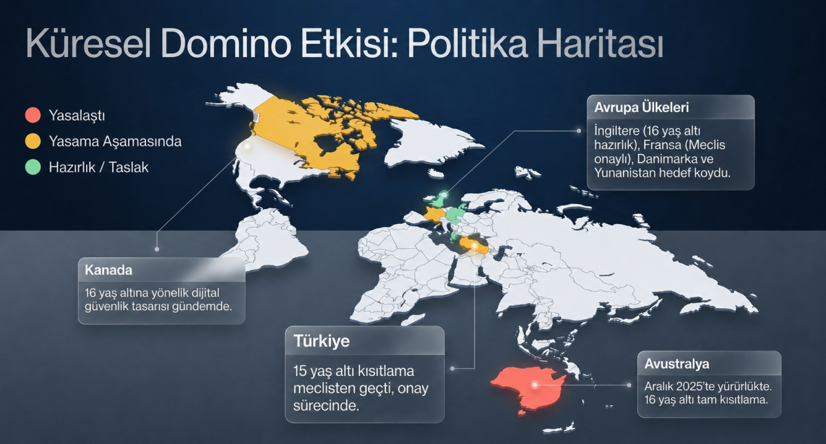 Avustralya, 16 yaş altına yasak getiren ilk ülke oldu.