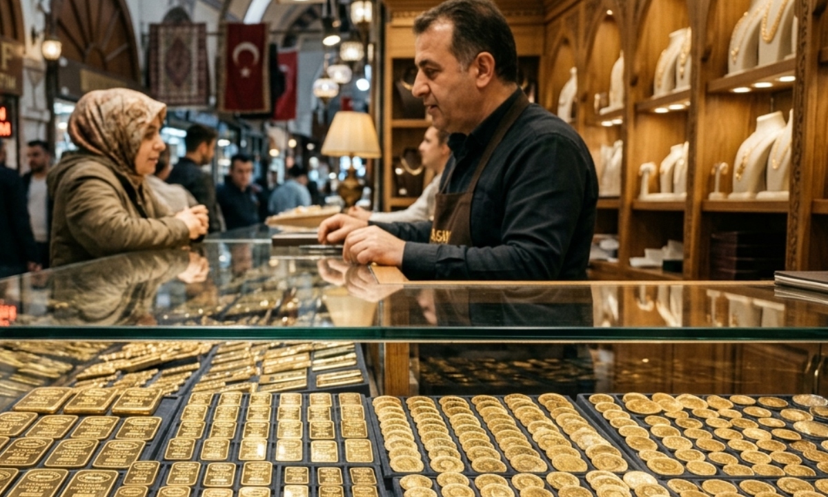 Gram altın 18 Haziran 2025'te saat 09.45 itibarıyla önceki kapanışa göre yüzde 1,2 artışla 6 bin 422 liradan işlem görüyor.