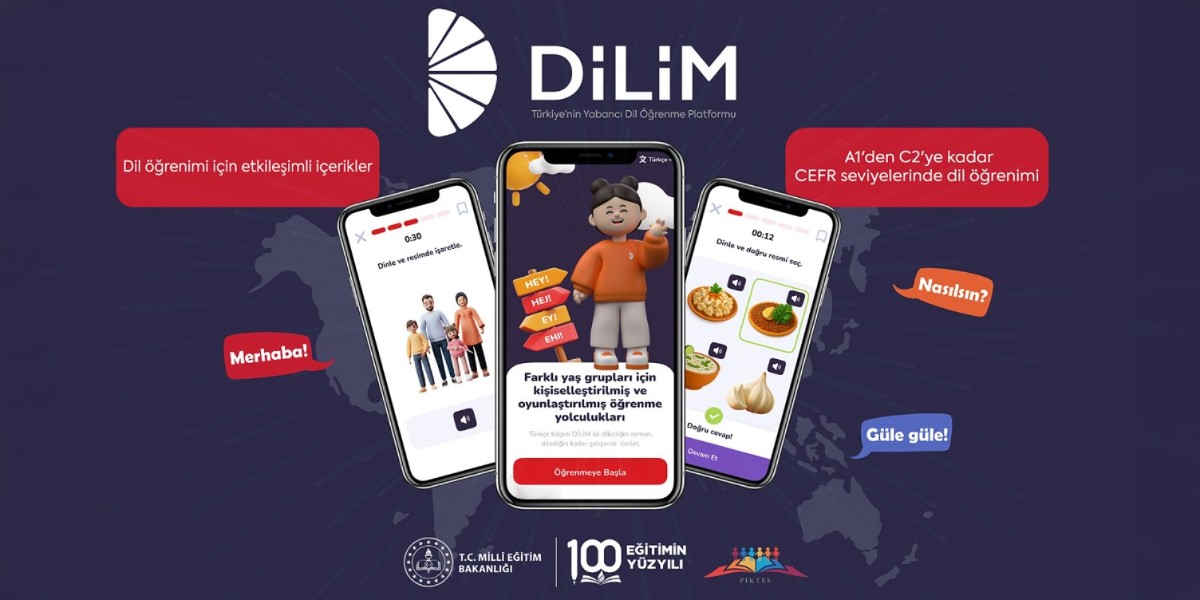 MEB'in yapay zeka destekli dil öğretme platformu DİLİM | Görsel: MEB