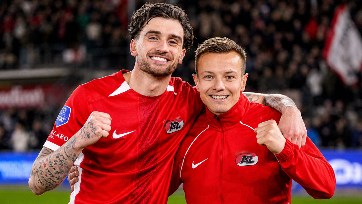 Troy Parrott AZ Alkmaar formasıyla geçen sezon 31 gol kaydetti