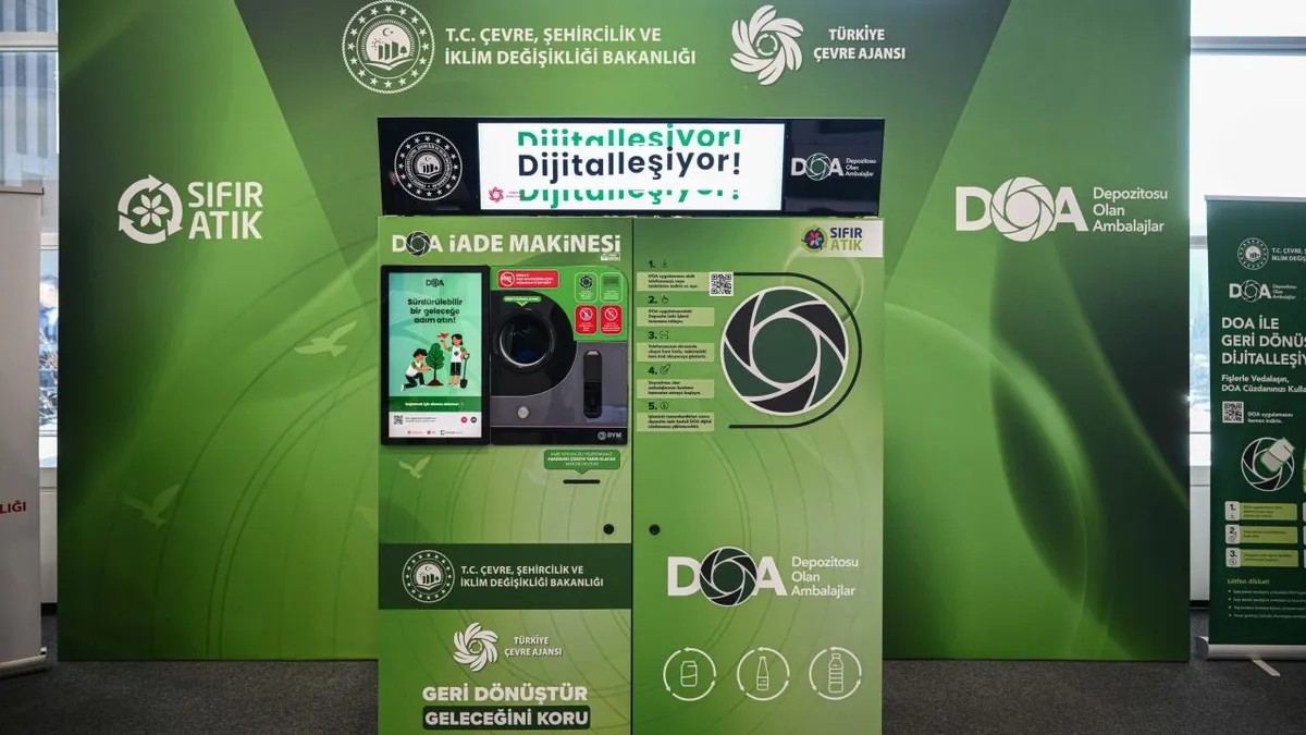 DOA sistemiyle 11 Ağustos itibarıyla 100 milyon 182 bin 985 içecek ambalajı toplandı.