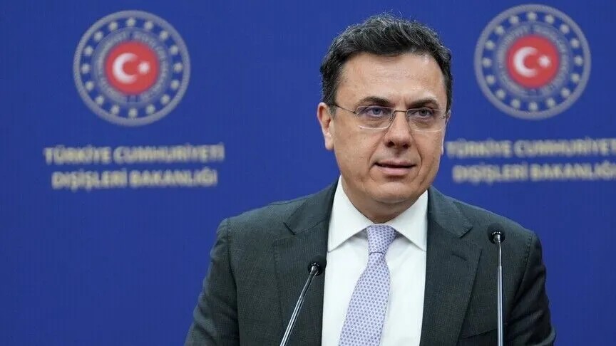 1787206416997.jpeg Dışişleri Sözcüsü Keçeli'den Yunanistan'a Ege uyarısı! "Mülkiyeti devredilmemiş adalar" vurgusu-1