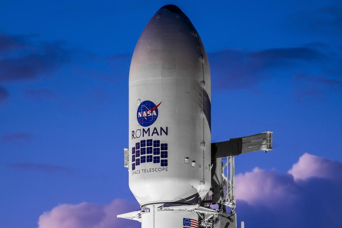 NASA'nın Roman Uzay Teleskobu uzaya fırlatıldı. (Haberin fotoğrafları AA'dan ve NASA'dan alınmıştır.)