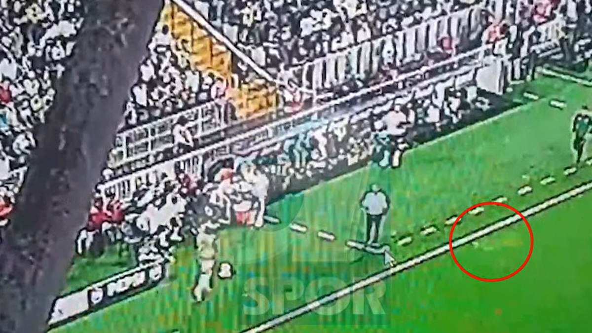 İsmail Kartal'a şişe fırlatan şahıs gözaltına alındı