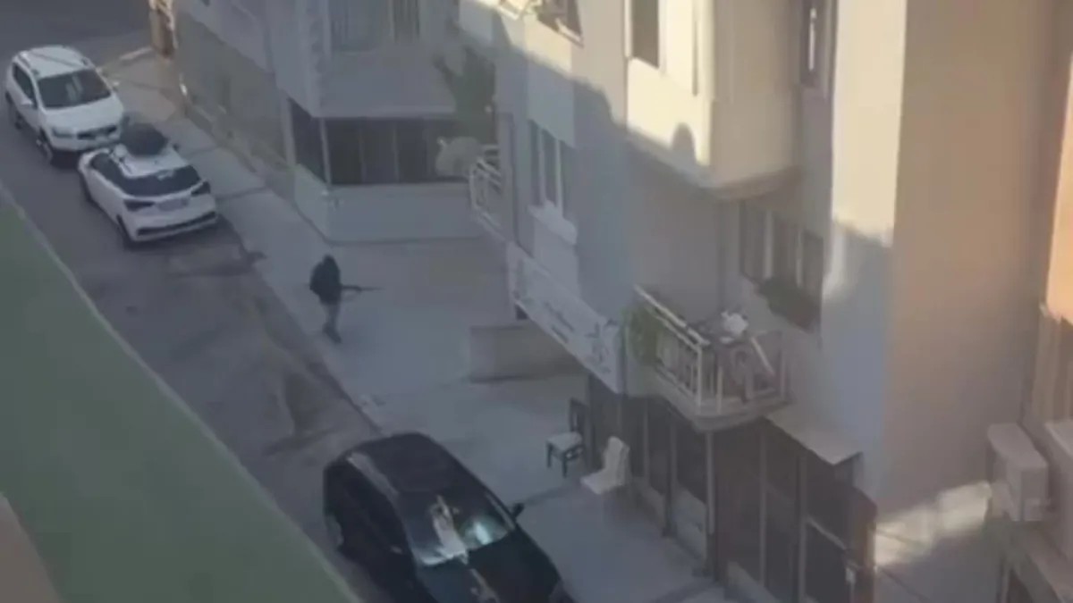 İzmir'deki saldırganın görüntüsü 