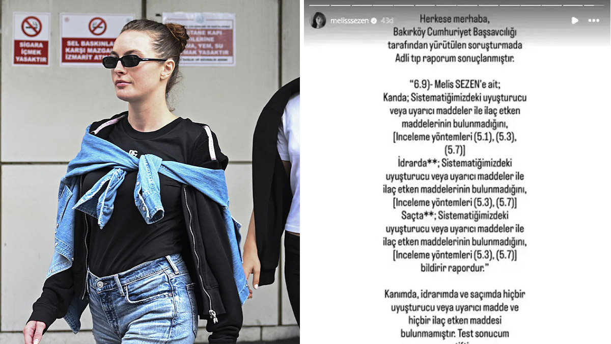 Melis Sezen'in uyuşturucu testi negatif çıktı (Foto: Takvim Fotoğraf Arşivi)