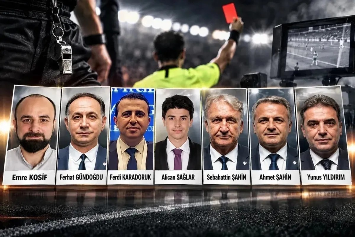 Hakkında işlem yapılan 7 hakem (Foto: Takvim Fotoğraf Arşivi)
