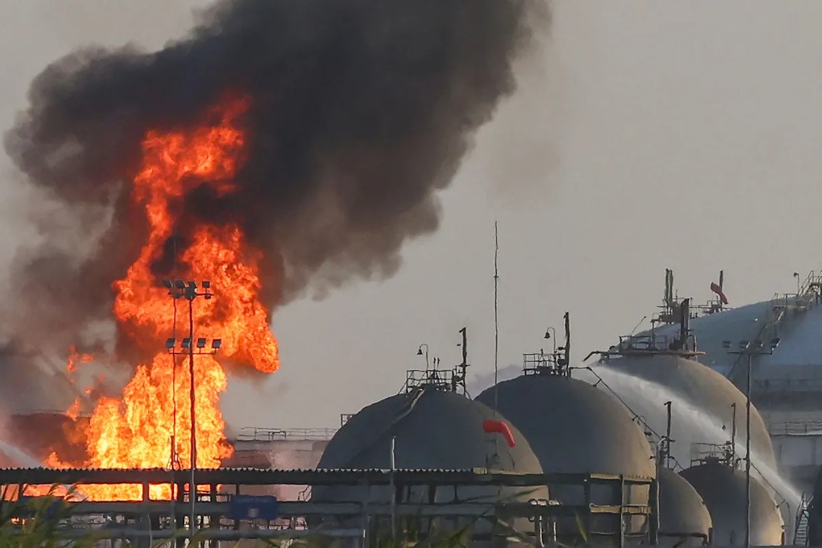 Husiler, Riyad'daki Aramco tesislerine saldırdı (Fotoğraflar: AFP)