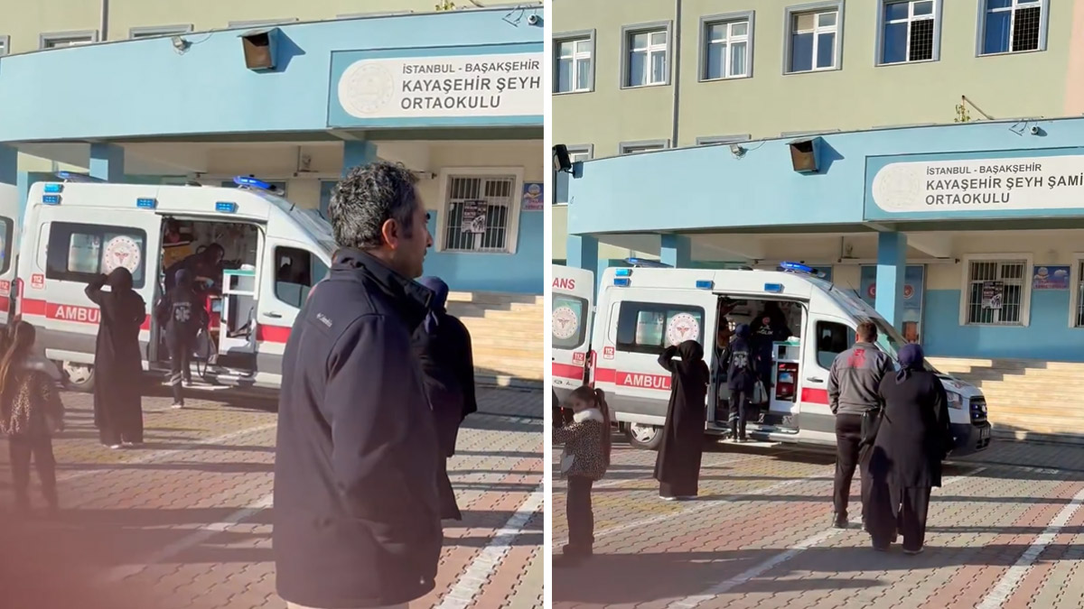 Başakşehir Kayaşehir'deki ortaokulda bıçaklı kavga çıktı (Foto: Takvim Fotoğraf Arşivi)