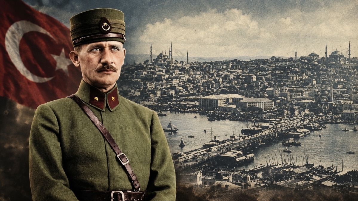 Şükrü Naili Gökberk Paşa komutasındaki 3. Kolordu, 6 Ekim 1923’te İstanbul’a girerek şehrin yönetimini devraldı. (Foto: Yapay zeka)