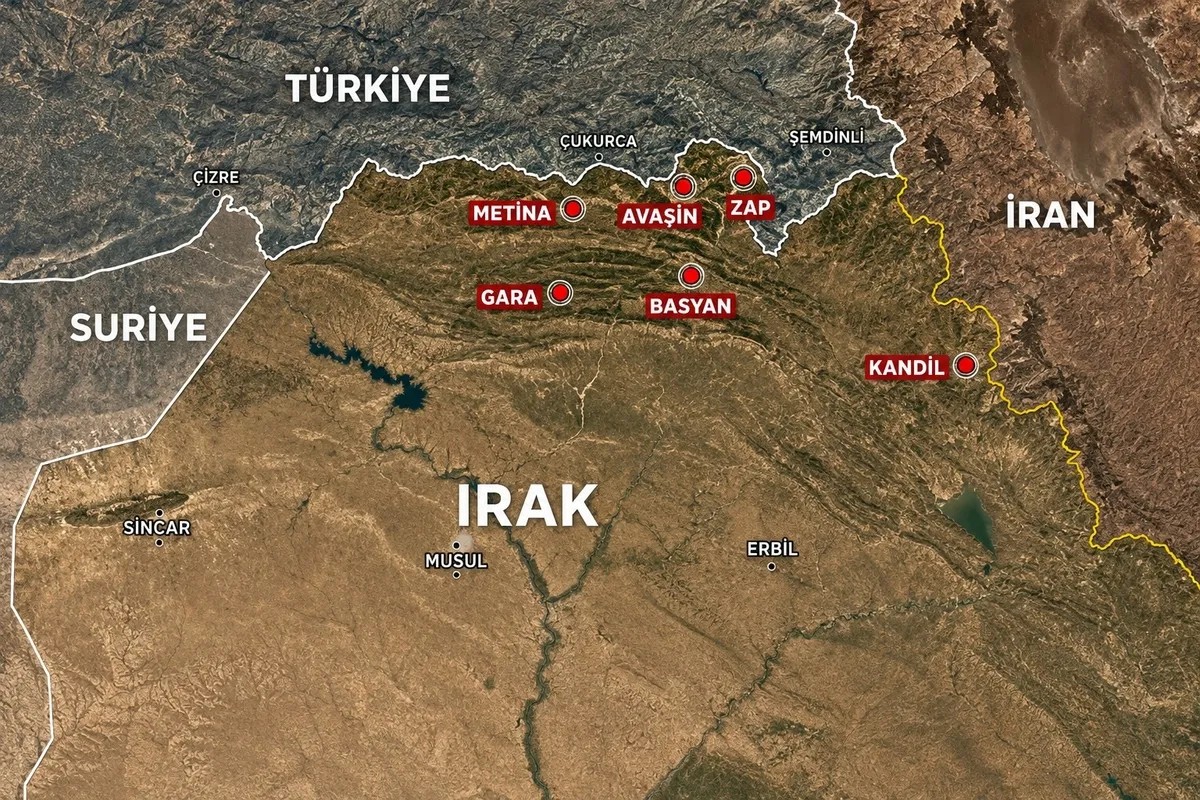 Kandil, Zap, Metina ve Gara gibi bölgelerin akıbeti için Ankara-Bağdat-Erbil mekanizması işletilecek (Foto: Takvim Fotoğraf Arşivi)