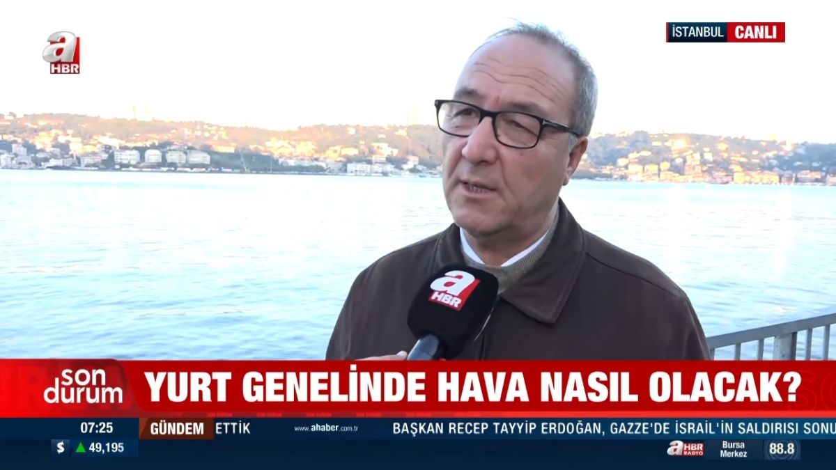 İstanbul’da sıcaklıklar hafta sonu 25-26 dereceye yükselirken, önümüzdeki günlerde yağış beklenmiyor. (Foto: A Haber TV)