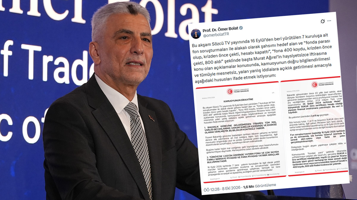 Ticaret Bakanı Ömer Bolat fon iddialarını yalanladı! İsmail Saymaz ve Murat Ağırel hakkında suç duyurusu-4
