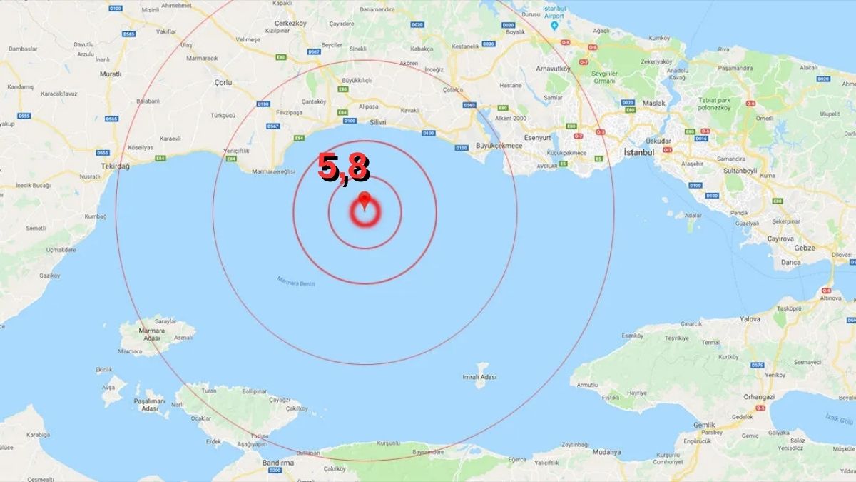 24 Eylül 2019'da Silivri açıklarında meydana gelen Mw 5.8 büyüklüğündeki deprem, İstanbul genelinde güçlü şekilde hissedilerek kentte büyük paniğe yol açtı. (Foto: Takvim foto arşivi)