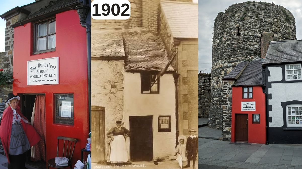 Galler'in Conwy kentinde bulunan 3,05 metrelik Quay House, 1,90 metre boyundaki son sakini balıkçı Robert Jones'un 1900'de ayrılmasından bu yana İngiltere'nin en küçük evi olarak ziyaretçilerini ağırlamaktadır. (Foto: Takvim foto arşivi)