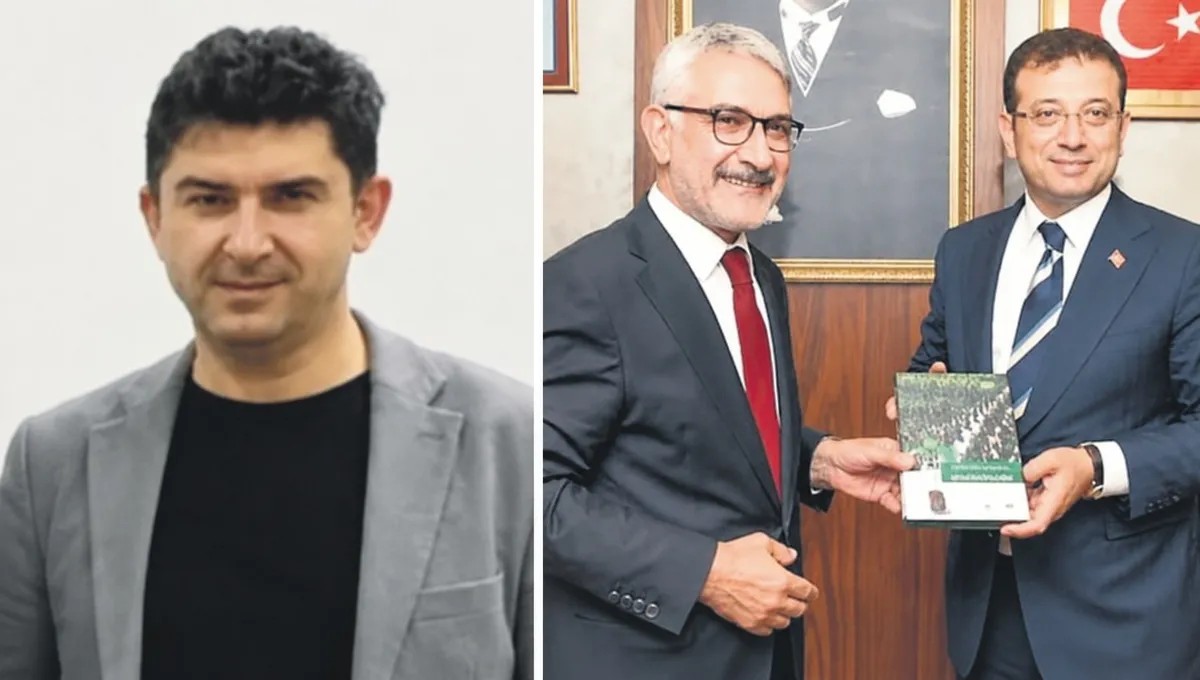 Ağaç A.Ş. Satın Alma Müdürü Ümit Polat (solda), Ağaç A.Ş. Genel Müdürü Ali Sukas (sağda) (Foto: Takvim Fotoğraf Arşivi)