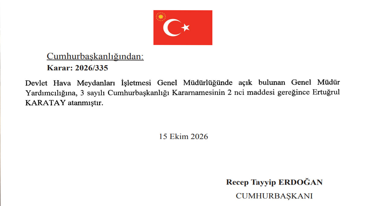 Kamu kurumlarındaki atama kararları tarım ve su yönetimine de yansıdı. (Foto: Ekran görüntüsü)