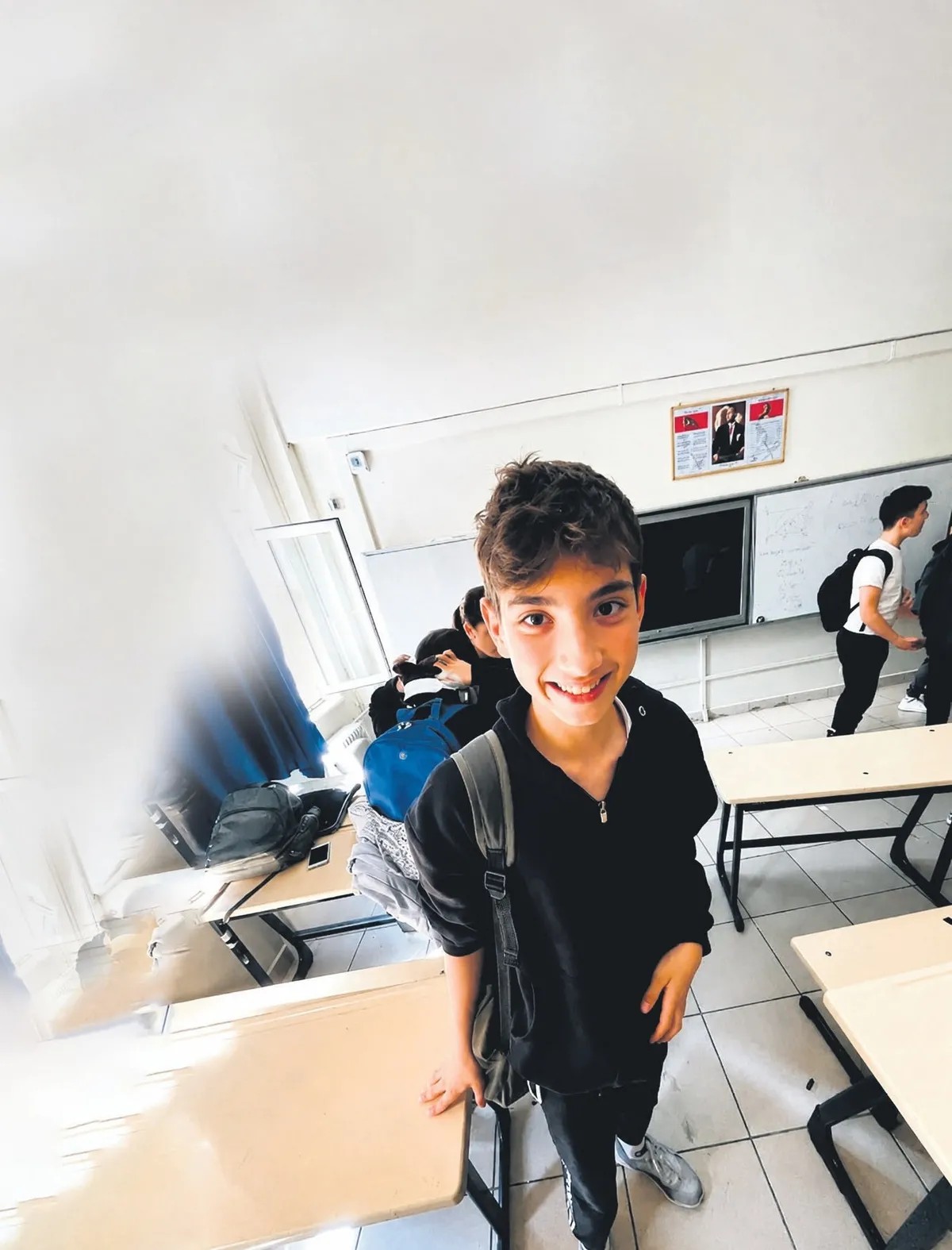 14 yaşındaki Murat İmrağ.