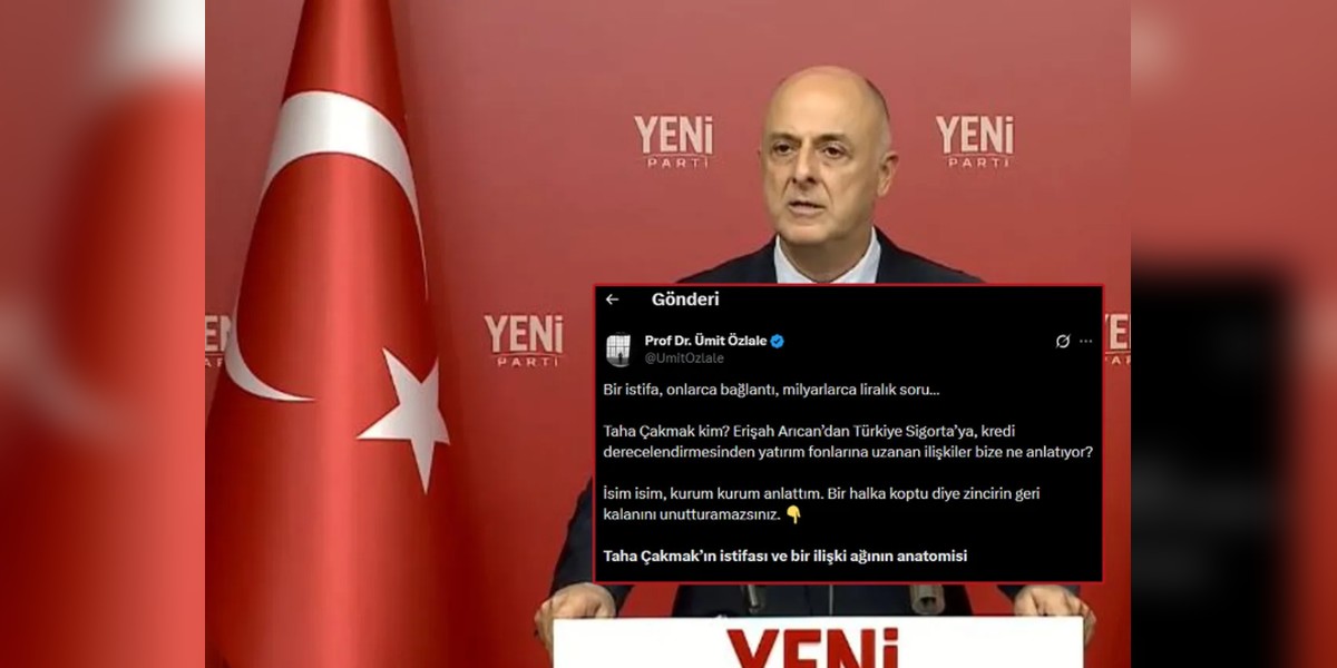YENİ Partili Ümit Özlale, Erişah Arıcan'ın Albayrak'ın tez danışmanı olduğunu öne sürüp algı operasyonu yaptı. (Foto: Takvim Fotoğraf Arşivi)
