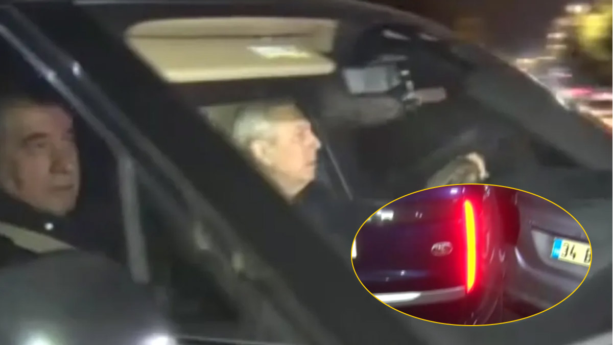 Aziz Yıldırım Samandıra çıkışında kaza yaptı. 