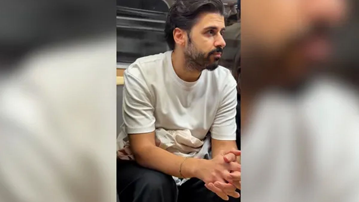 Şarkıcı Emrah'ın oğlu Tayfun Erdoğan'ın paylaştığı metro videosu sosyal medyada büyük yankı uyandırdı.(Fotoğraflar sosyal medyadan alınmıştır.)