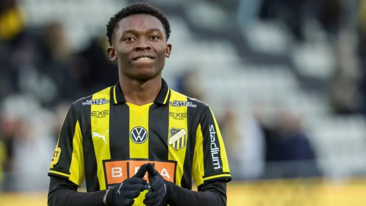 Hacken kulübü, Abdoulaye Doumbia için birçok talep geldiğini açıkladı. (Fotoğraf: Hacken)