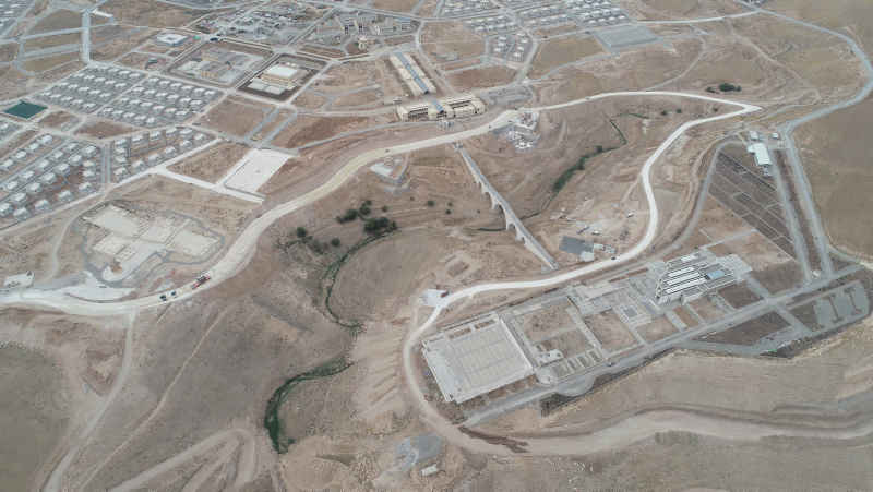 Hasankeyf kalesinin Orta Kapısı Arkeopark Alanına taşındı