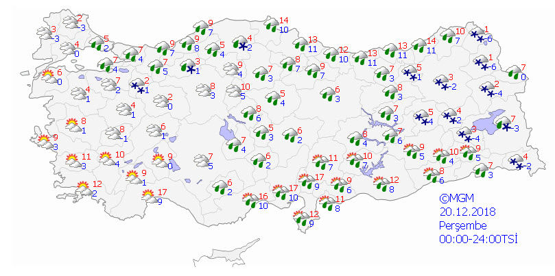 Meteoroloji’den son dakika hava durumu uyarısı! İstanbul’da bugün hava nasıl olacak? İstanbul’a kar ne zaman yağacak? 19 Aralık 2018 hava durumu
