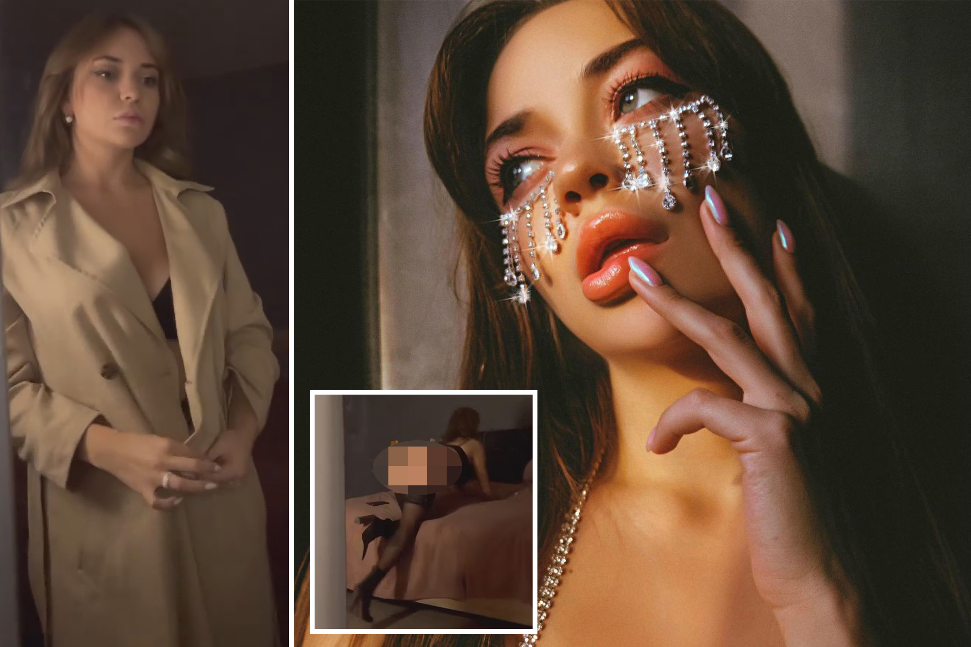 Sariq bilan sexy mushuk surati Rus porno yulduzi Mendi Di