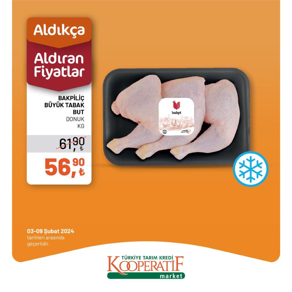 Kooperatif marketlerinde indirim üstüne indirim! Tarım Kredi 5-9 ŞUBAT FİYAT LİSTESİ 2024! 74.90 TL’den 69.90’a düştü...