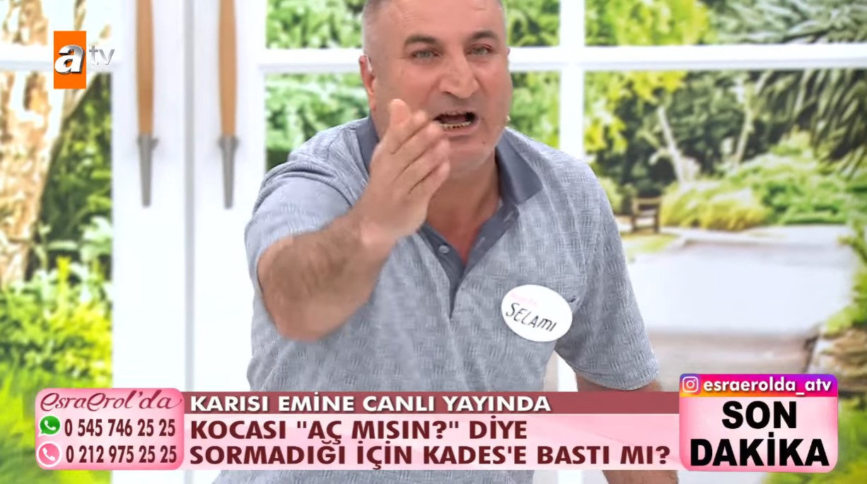 Eşinden kurtulmak istedi Esra Erol’a katıldı! Selami Bey’in temizlik hikayesi olay oldu: Saç kıllarından ev görünmezdi
