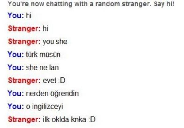 Türk’ün ingilizcesi