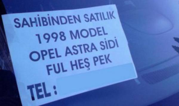 Türk’ün ingilizcesi