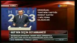 Erdoğan'ın seçim hedefleri