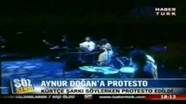 Aynur Doğan'ın yuhalandığı o anlar