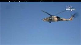 İşte subayların helikopterdeki cihazı sökme görüntüleri