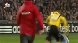 Futbol sahalarında görülmemiş skandal!