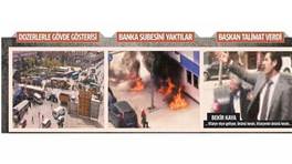 İşte olay görüntüler