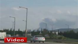 Tuzla'da korkutan yangın