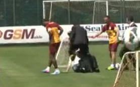 Florya'da şoke eden görüntüler